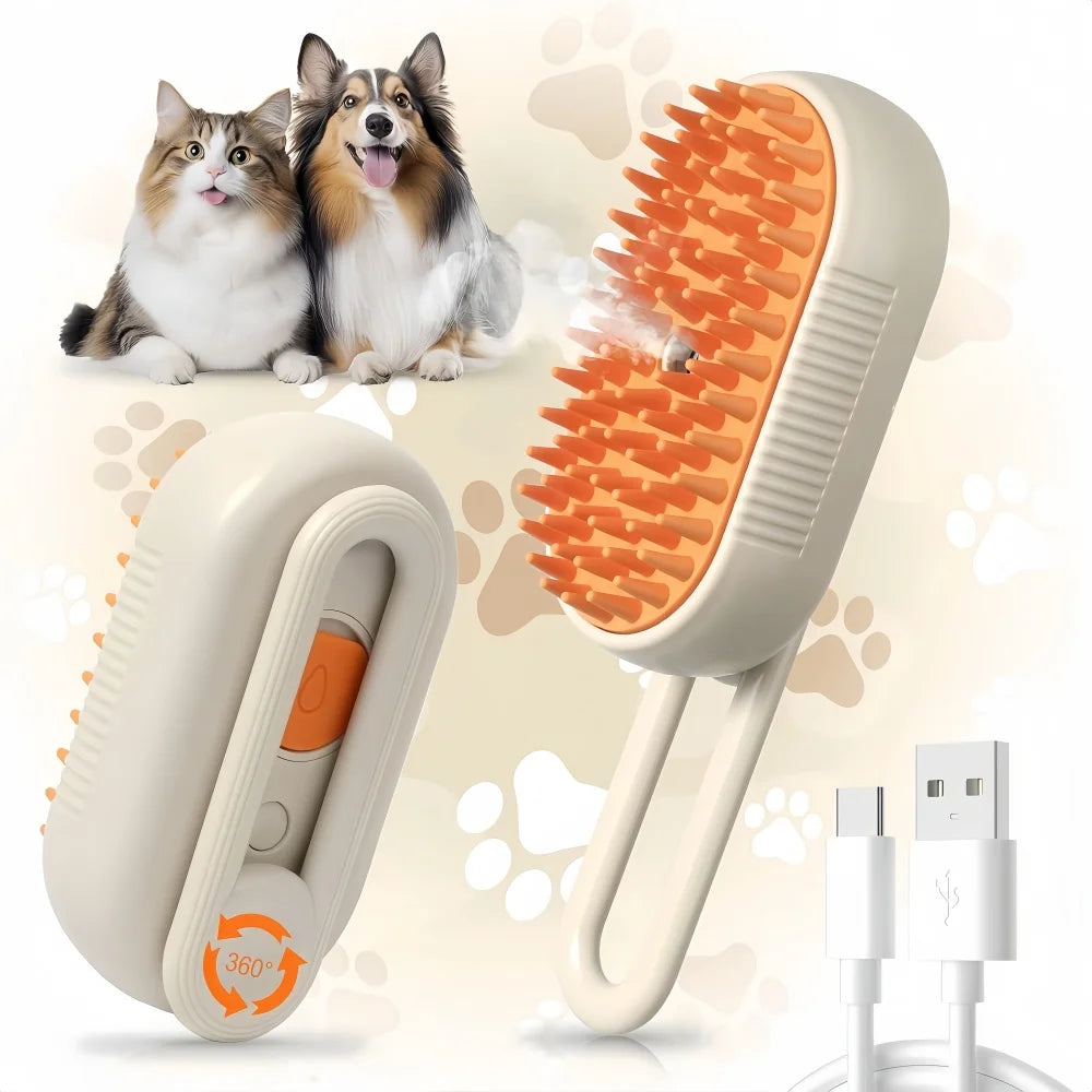 Cepillo a Vapor para Mascotas